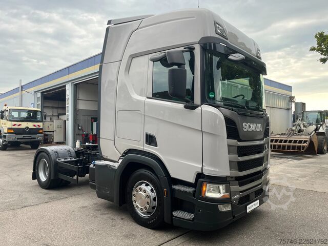 Standart-SZM Scania R450 Klima*Intarder*Nebenantrieb*E6D*1. Hand*TO...