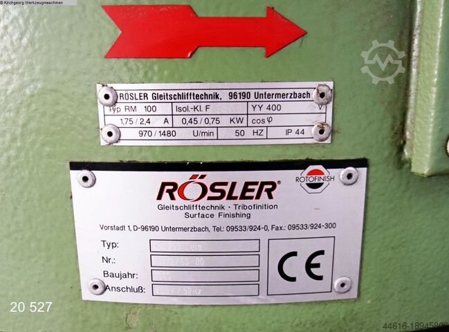 Σύστημα φινιρίσματος με δόνηση RÖSLER Trockner RT 250 EURO