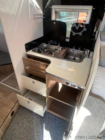 Half-integraal camper DETHLEFFS Trend 7057 Fiat 150PS Automat