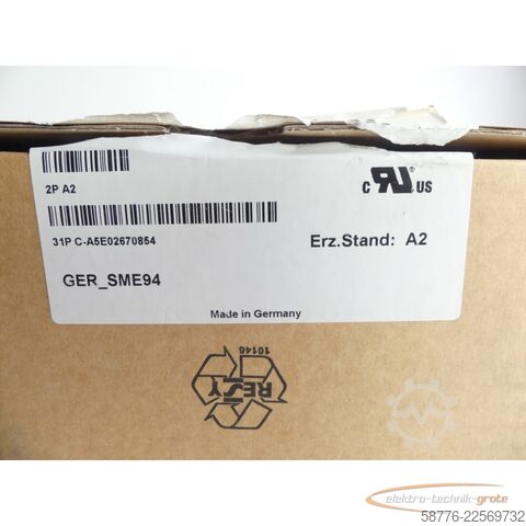 Componenta Siemens SME94 1FN1910-0AA20-4AA0 Geberanschlussbox SN: F2B6019071 - ungebr.! -