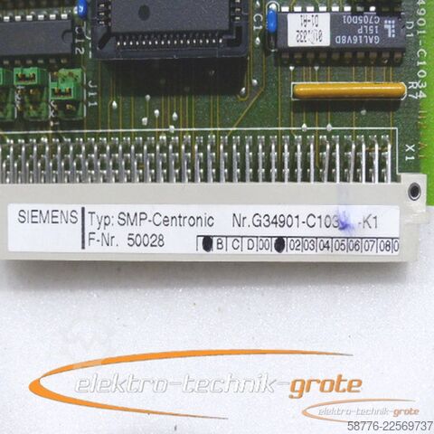 Componenta Siemens SMP Centronic G34901-C1033 -K1 , E Stand siehe Foto