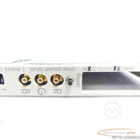 Στοιχείο Siemens WF470 6FM1470-3AA25 Anzeigebaugruppe - ! -