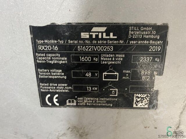 Heftruck Still RX20-16