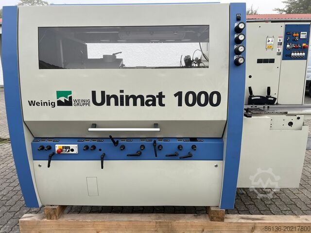 Schaaf- en freesmachine WEINIG Unimat 1000