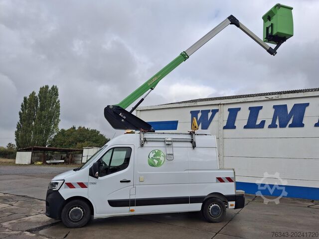 Samochód dostawczy z podnośnikiem koszowym RENAULT MASTER L2H2 2.3 DCI 145 - KLUBB KL26