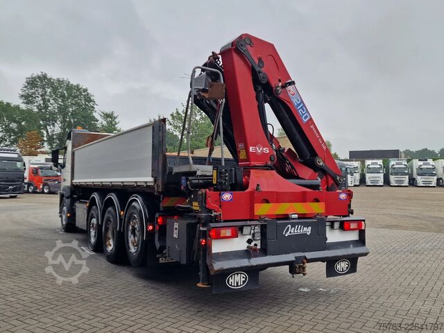 Ciężarówka z dźwigiem Volvo FM 420 8x2*6 - HMF 2120 K4 Crane / Grua / Kran ...