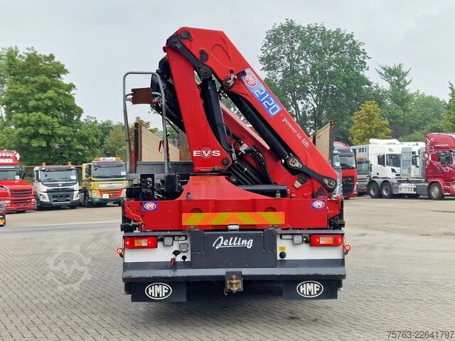 Ciężarówka z dźwigiem Volvo FM 420 8x2*6 - HMF 2120 K4 Crane / Grua / Kran ...