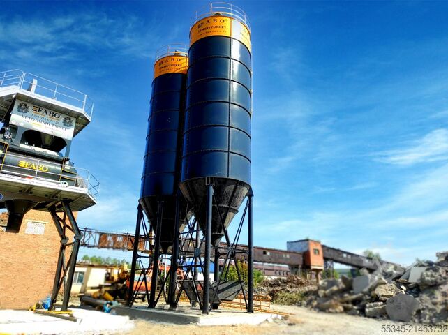 Betonmischanlage / Betonwerk FABO Concrete Batching Plant 120 m3 Compact Concrete Batching Plant