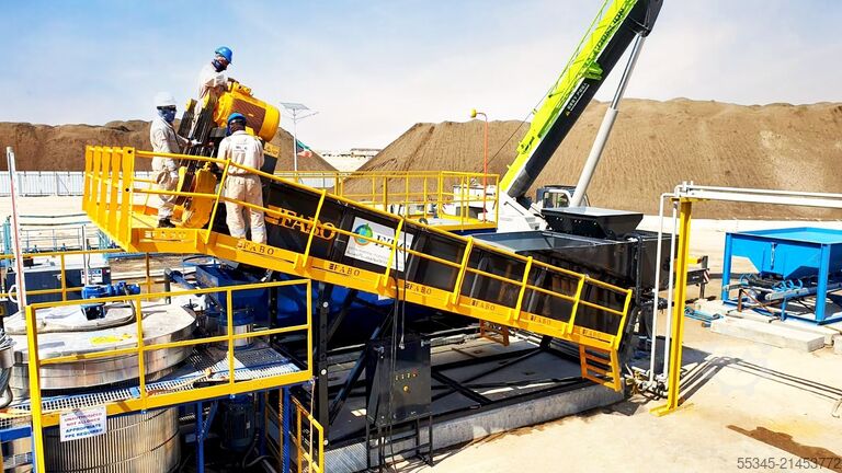 LOG WASHER LOG WASHER - WASHING SYSTEM FOR GRAVEL LOG WASHER - WASHING SYSTEM FOR GRAVEL