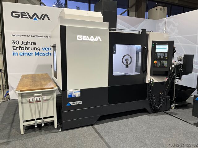 Függőleges megmunkáló központ GEWA Werkzeugmaschinen VM800
