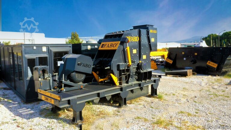 Zúzóegység FABO Secondary Impact Crusher 130-200 TPH Secondary Impact Crusher