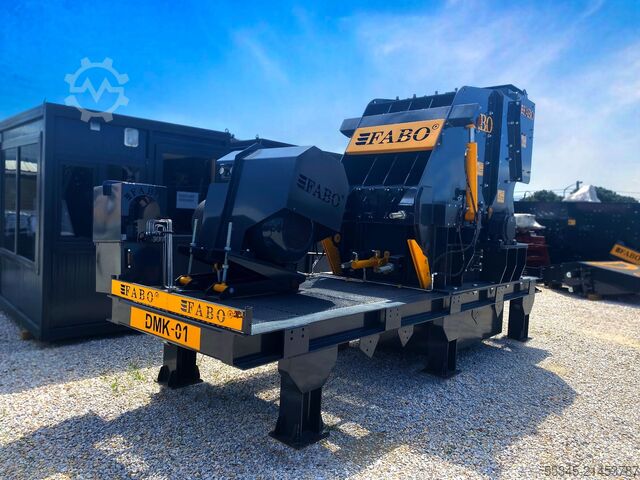 Zúzóegység FABO Secondary Impact Crusher 130-200 TPH Secondary Impact Crusher