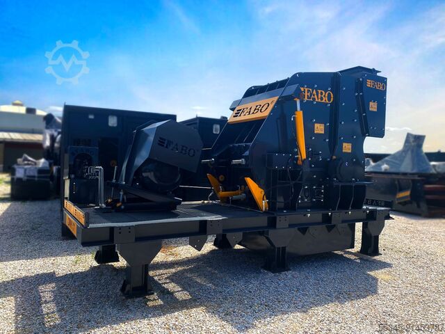 Zúzóegység FABO Secondary Impact Crusher 130-200 TPH Secondary Impact Crusher