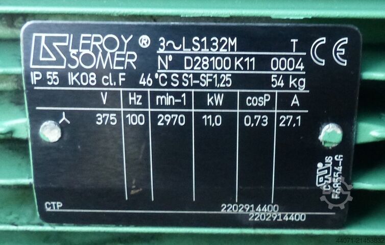 Šroubový kompresor GA11VSDFF Atlas Copco GA11VSDFF