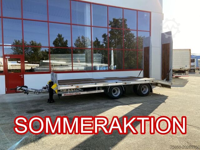 Dieplader oplegger Möslein TT21- 7,2  21 t Tandemtieflader, Luftgefedert, NEU