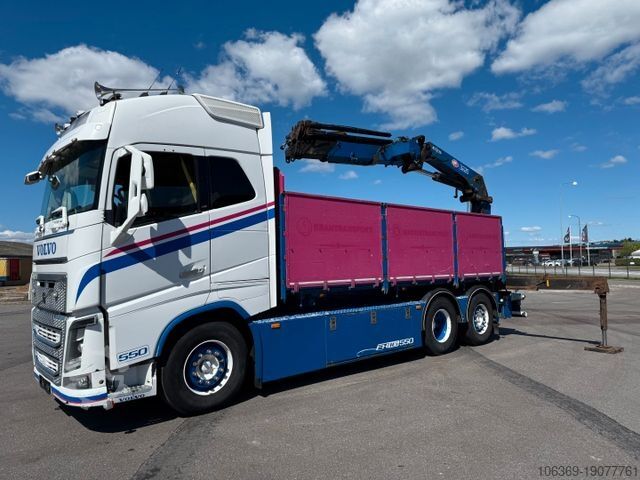 Autolaadkraan VOLVO FH 16.550 6x2*4 / Crane HMF 3220K4 Euro 6