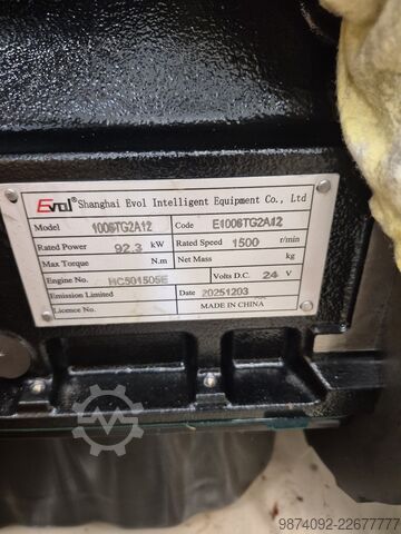 Marint generatoranlæg Evol / Lovol 1004TG / 1006TG