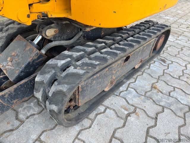 Minigraver JCB 8008 CTS, 2020 BJ, 576 BH, 2 x Löffel