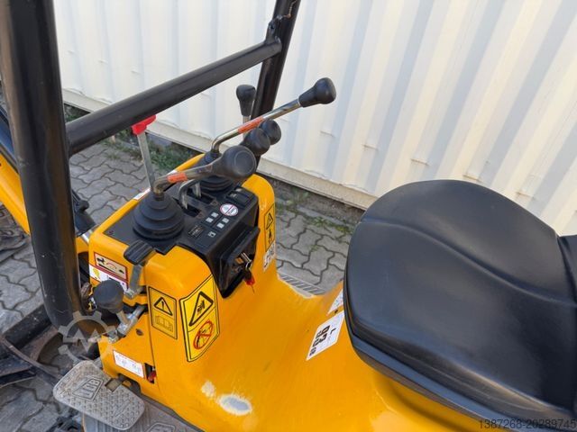 Minigraver JCB 8008 CTS, 2020 BJ, 576 BH, 2 x Löffel