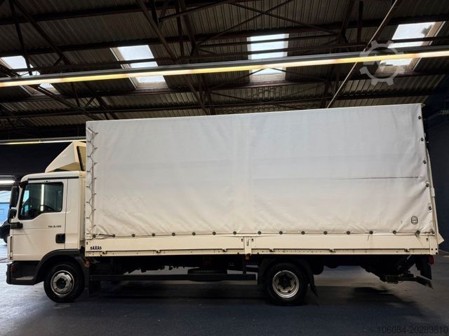 Schuifzeil bestelwagen MAN TGL 8.190 PRITSCHE + PLANE LBW KLIMA 63TKM AHK