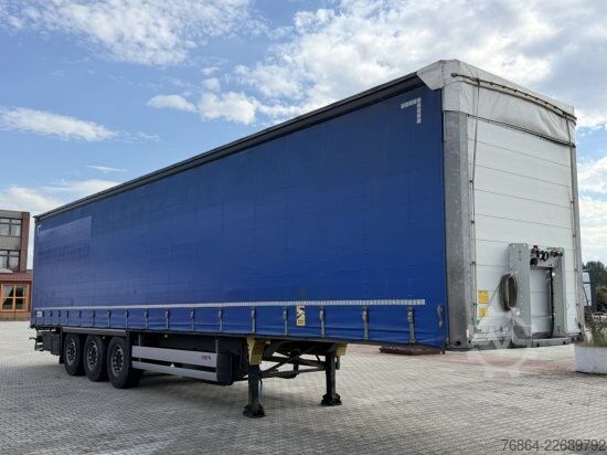 Öppen semitrailer med kapell SCHMITZ SCS-SCS BS/CURTAINSIDER