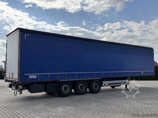 Öppen semitrailer med kapell SCHMITZ SCS-SCS BS/CURTAINSIDER