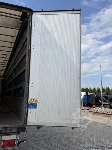 Öppen semitrailer med kapell SCHMITZ SCS-SCS BS/CURTAINSIDER