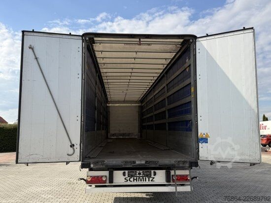 Öppen semitrailer med kapell SCHMITZ SCS-SCS BS/CURTAINSIDER