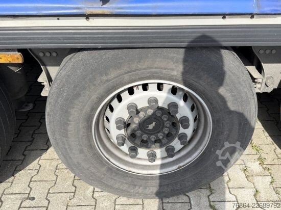 Öppen semitrailer med kapell SCHMITZ SCS-SCS BS/CURTAINSIDER