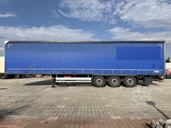 Öppen semitrailer med kapell SCHMITZ SCS-SCS BS/CURTAINSIDER