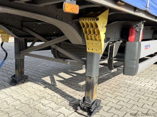 Öppen semitrailer med kapell SCHMITZ SCS-SCS BS/CURTAINSIDER