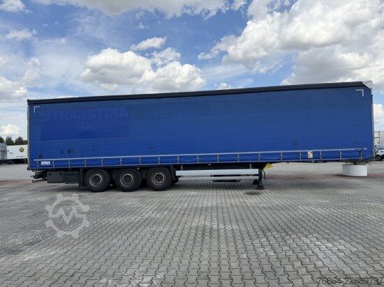 Öppen semitrailer med kapell SCHMITZ SCS-SCS BS/CURTAINSIDER