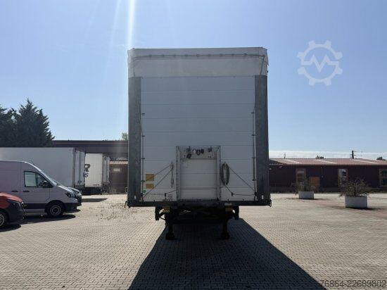 Öppen semitrailer med kapell SCHMITZ SCS-SCS BS/CURTAINSIDER