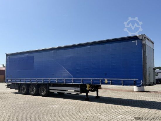 Öppen semitrailer med kapell SCHMITZ SCS-SCS BS/CURTAINSIDER