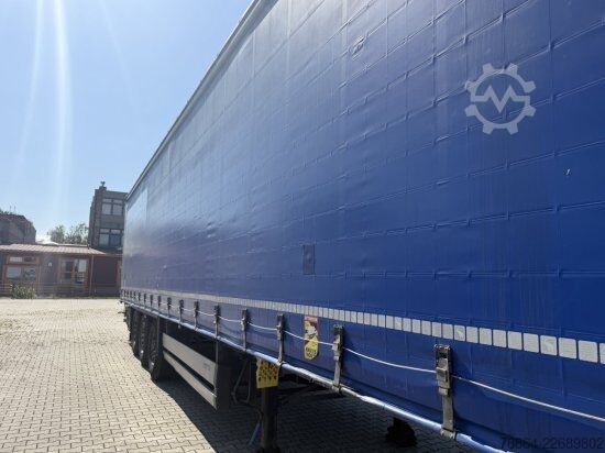 Öppen semitrailer med kapell SCHMITZ SCS-SCS BS/CURTAINSIDER