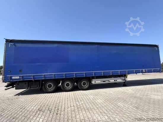 Öppen semitrailer med kapell SCHMITZ SCS-SCS BS/CURTAINSIDER