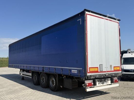 Öppen semitrailer med kapell SCHMITZ SCS-SCS BS/CURTAINSIDER