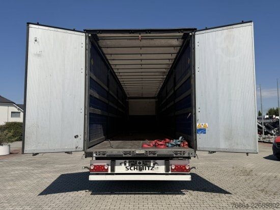 Öppen semitrailer med kapell SCHMITZ SCS-SCS BS/CURTAINSIDER