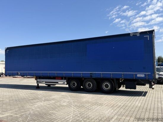 Öppen semitrailer med kapell SCHMITZ SCS-SCS BS/CURTAINSIDER