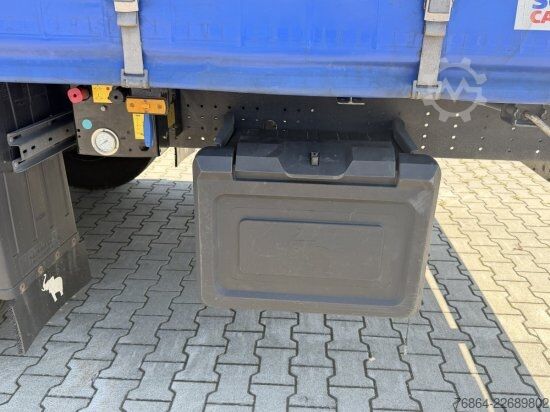 Öppen semitrailer med kapell SCHMITZ SCS-SCS BS/CURTAINSIDER