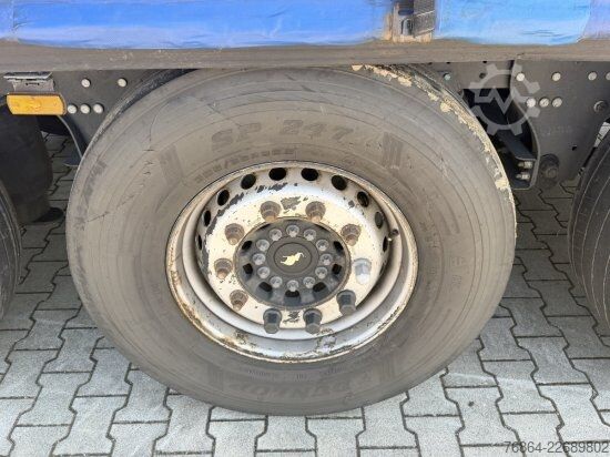 Öppen semitrailer med kapell SCHMITZ SCS-SCS BS/CURTAINSIDER