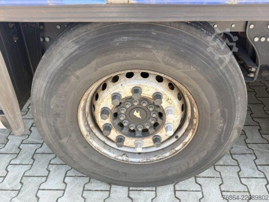 Öppen semitrailer med kapell SCHMITZ SCS-SCS BS/CURTAINSIDER
