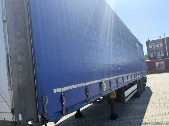 Öppen semitrailer med kapell SCHMITZ SCS-SCS BS/CURTAINSIDER
