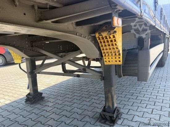 Öppen semitrailer med kapell SCHMITZ SCS-SCS BS/CURTAINSIDER