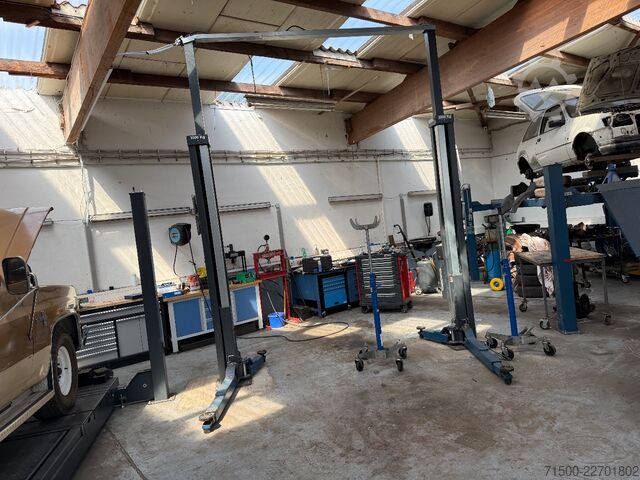 2-koloms hefbrug Nussbaum Power Lift HF 3S 3000 DT