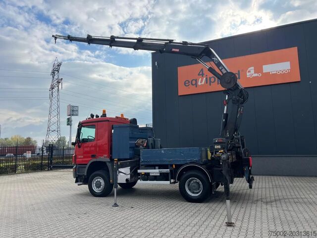 Kranwagen Mercedes-Benz Actros 2046 4x4 / FULL SPRING / HIAB 288 EP 5 H...