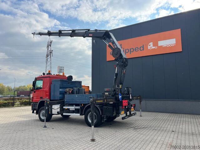 Kranwagen Mercedes-Benz Actros 2046 4x4 / FULL SPRING / HIAB 288 EP 5 H...