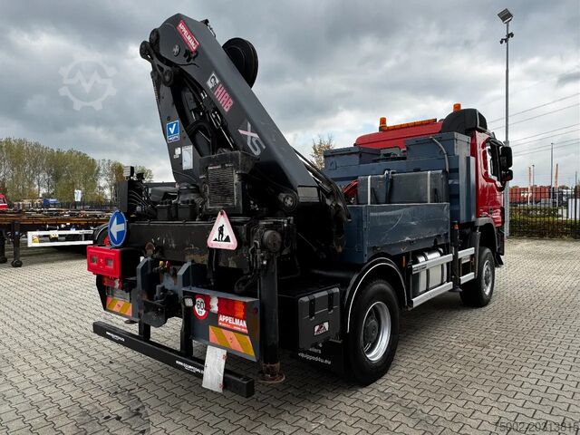Kranwagen Mercedes-Benz Actros 2046 4x4 / FULL SPRING / HIAB 288 EP 5 H...
