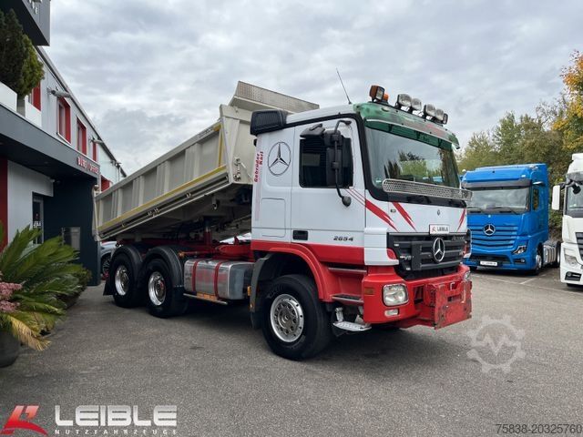 Driezijdige kipper MERCEDES-BENZ Actros 2650 K6x4*V8*Meiller Bordmatik*Retarder*