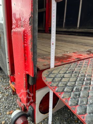 Dieplader oplegger MEUSBURGER 2-Achs-Gabelstaplertransporter Rampe Dhollandia